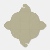 Sage Green Bedankdoosjes (Uitgevouwen)