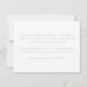 Sage Green Bedankt voor je creditcard (Achterkant)