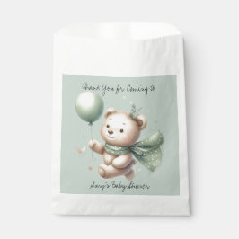 Sage Green Beer Baby shower Mama To Be Bedankzakje
