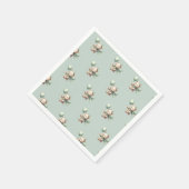 Sage Green Beer Baby shower servetten (Hoek)