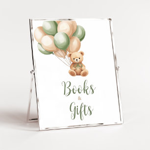 Sage Green Beer Ballonboeken en geschenken Poster