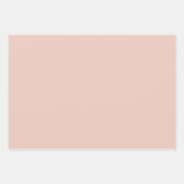 Sage Green Blush grillig gebladerte patroon Inpakpapier Vel (Voorkant 2)