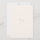 Sage Green Bohemian Bridal Shower Kaart (Achterkant)