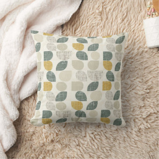 Sage Green Boho Abstract Kussen