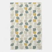 Sage Green Boho Abstract Theedoek (Verticaal)