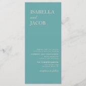 Sage green Boho Invitation Briefkaart (Voorkant)