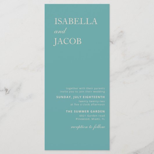 Sage green Boho Invitation Briefkaart (Voorkant)