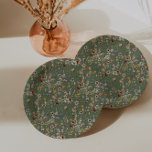 Sage Green Boho Wildflowers Papieren Bordje<br><div class="desc">Verhoog uw bruiloft dineren ervaring met onze Sage Green Boho Wildflower papier borden. Handgeschilderde wilde bloemen en rustieke elementen vloeien naadloos samen op een serene saliegroene achtergrond en bieden een harmonieus en betoverend ontwerp dat elke tafelomgeving verbetert. Deze borden zijn niet alleen functioneel; ze zijn een uiting van je liefde...</div>