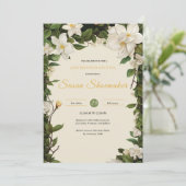  Sage Green Botanal Kaart (Staand voorkant)