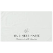 Sage Green Botanical Logo Display Minimalist  Tafelkleed (Voorkant (Horizontaal))