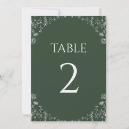 Sage Green | Botanische bruiloft van wilde bloemen