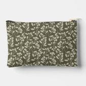 Sage Green Botanische Elegante Bloemen Etui (Achterkant)