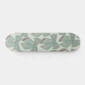 Sage Green Bows Persoonlijk Skateboard (Horizontaal)