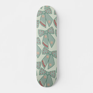 Sage Green Bows Persoonlijk Skateboard