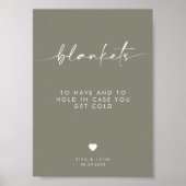 Sage Green bruiloft te hebben en te houden Drink t Poster (Voorkant)