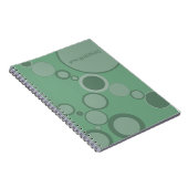 Sage Green Bubbles Je hebt dit! Notitieboek (Rechterzijde)