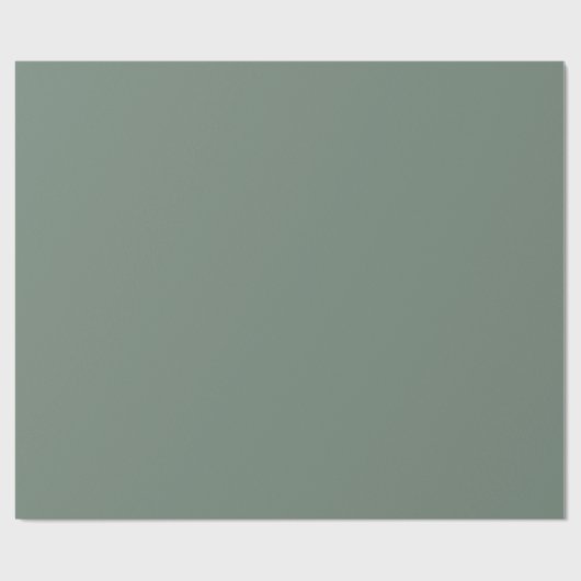 Sage Green Cadeaupapier (Vlak)