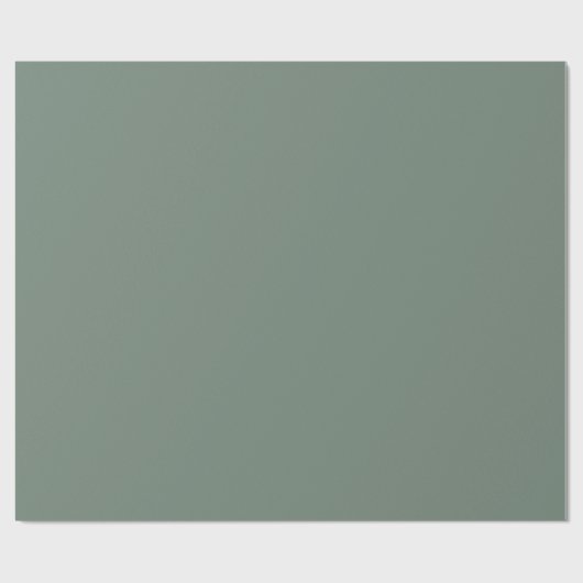 Sage Green Cadeaupapier (Vlak)