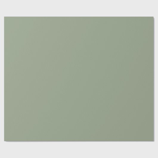 Sage Green  Cadeaupapier (Vlak)