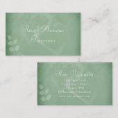Sage Green  Cadeauwinkel Visitekaartje (Voorkant / Achterkant)