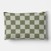 Sage Green Checkerboard Etui (Achterkant)