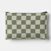 Sage Green Checkerboard Etui (Voorkant)