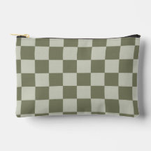 Sage Green Checkerboard