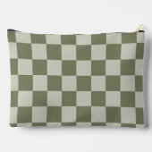 Sage Green Checkerboard Etui (Achterkant)