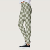 Sage Green Checkerboard Leggings (Links)