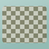 Sage Green Checkerboard Muismat