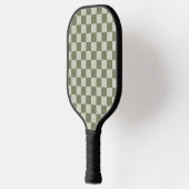 Sage Green Checkerboard Pickleball Paddle (Links)