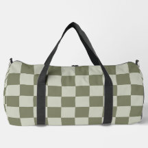 Sage Green Checkerboard