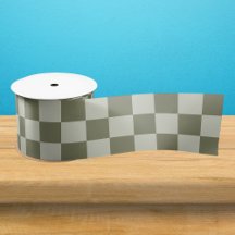 Sage Green Checkerboard