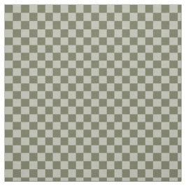 Sage Green Checkerboard Stof
