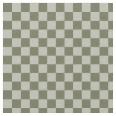 Sage Green Checkerboard Stof (Close Up)