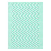 Sage Green Chevron Striped Tablecloths Tafelkleed (Voorkant)
