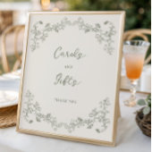 Sage Green  Chinoiserie Kaarten Geschenken Poster