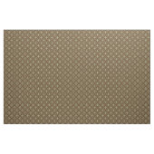 Sage Green Circles over Chocolate Brown Stof (Fat Quarter)