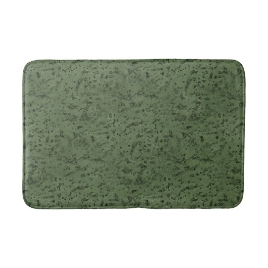 Sage Green Cork look Wood Graan Badmat (Voorkant)