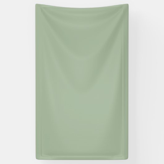 Sage Green Custom Branded Spandoek (Verticaal)