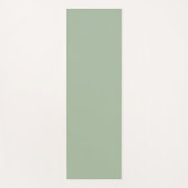 Sage Green Custom Branded Yogamat (Voorkant)