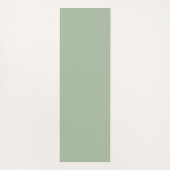Sage Green Custom Branded Yogamat (Achterkant)