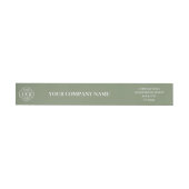 Sage Green Custom Simple Business Logo Branded (Individueel)