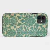  Sage Green Damask Case-Mate iPhone Case (Achterkant (horizontaal))