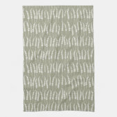 Sage Green Decor met Fern Print Theedoek (Verticaal)
