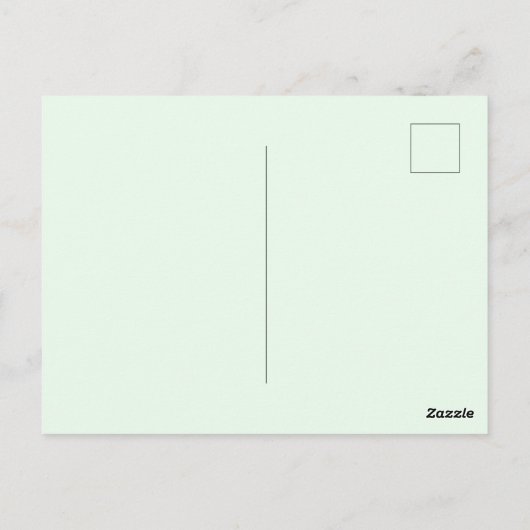 Sage Green een avond van leuke vrienden repetitie  Briefkaart (Achterkant)