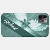 Sage Green Electric Blossom Custom Cell Case-draag Case-Mate iPhone Case (Achterkant (horizontaal))