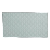 Sage Green Elegant Damask Kussensloop (Achterkant-Rechts)