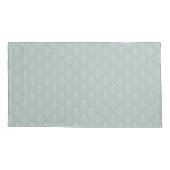Sage Green Elegant Damask Kussensloop (Achterkant-Links)