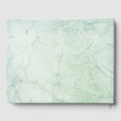 Sage Green Elegant Wedding Guest Book Gastenboek (Achterkant)